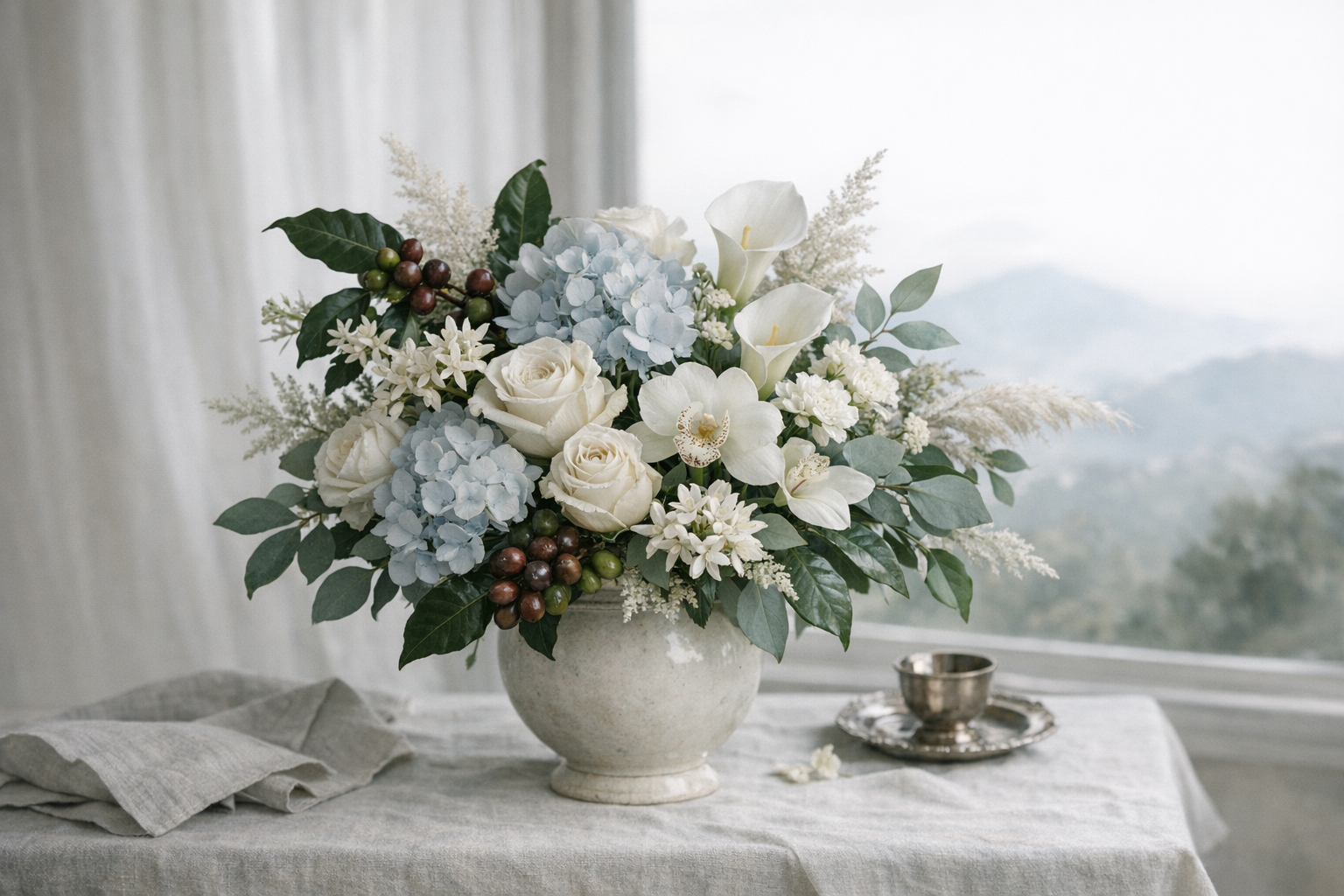 Bouquet editorial de alta gama